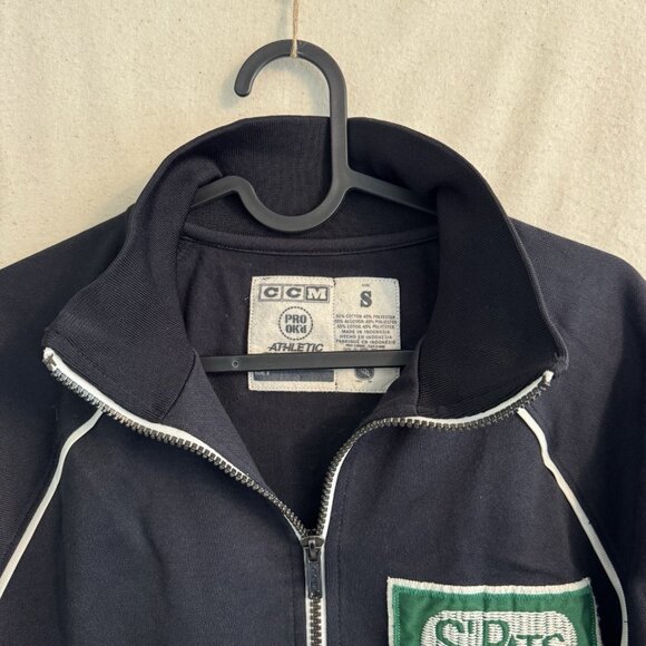 Toronto St Pats CCM Long Sleeves Applique Crew Sweatshirt Shirt T Maple Leafs S - Picture 3 of 8